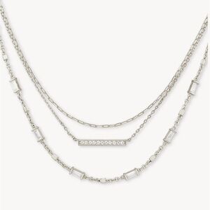 Kendra Scott - Addison Triple Strand -Brand New with Tag, Silver